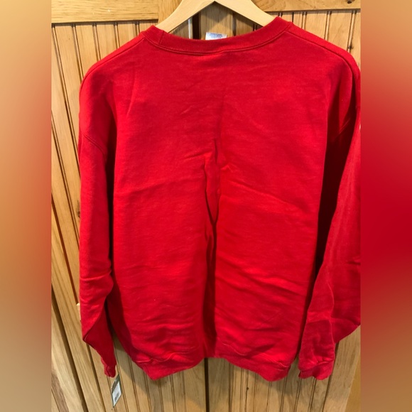 Jerzees Red Gingerbread Kids Sweatshirt - Picture 3 of 3